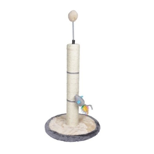Árvore para gatos Cstore em sisal com rato bege