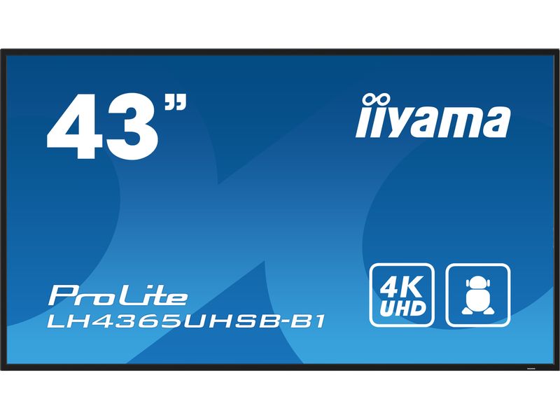 iiyama Public Display ProLite LH4365UHSB-B1 42.5 
