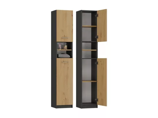 Marbela 1.0 ANTHRACITE ARTISAN étagère de salle de bains