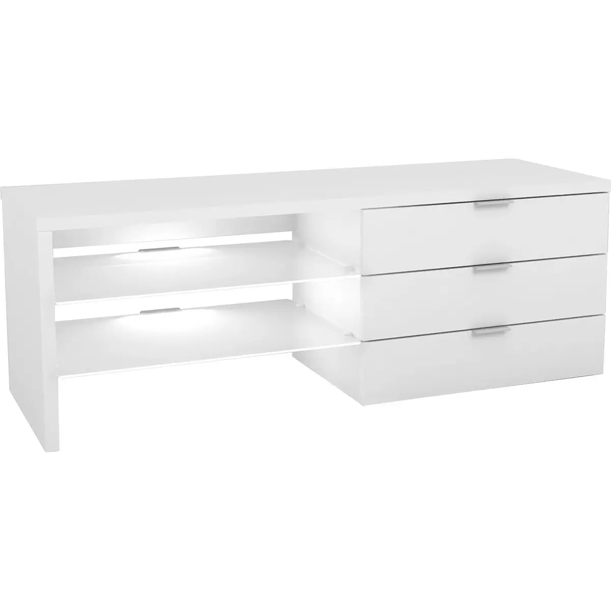 TV-Regal Merlin II New weiss