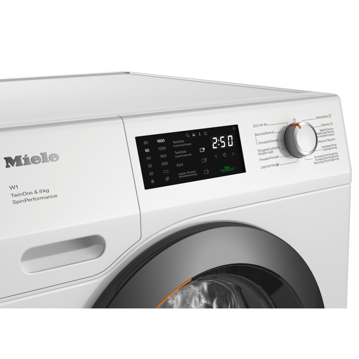 Miele Vaskemaskin WCF674 WCS TDos&8kg
