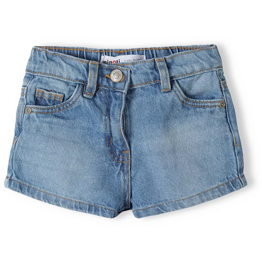 MINOTI Jeansshorts Denim-Blau