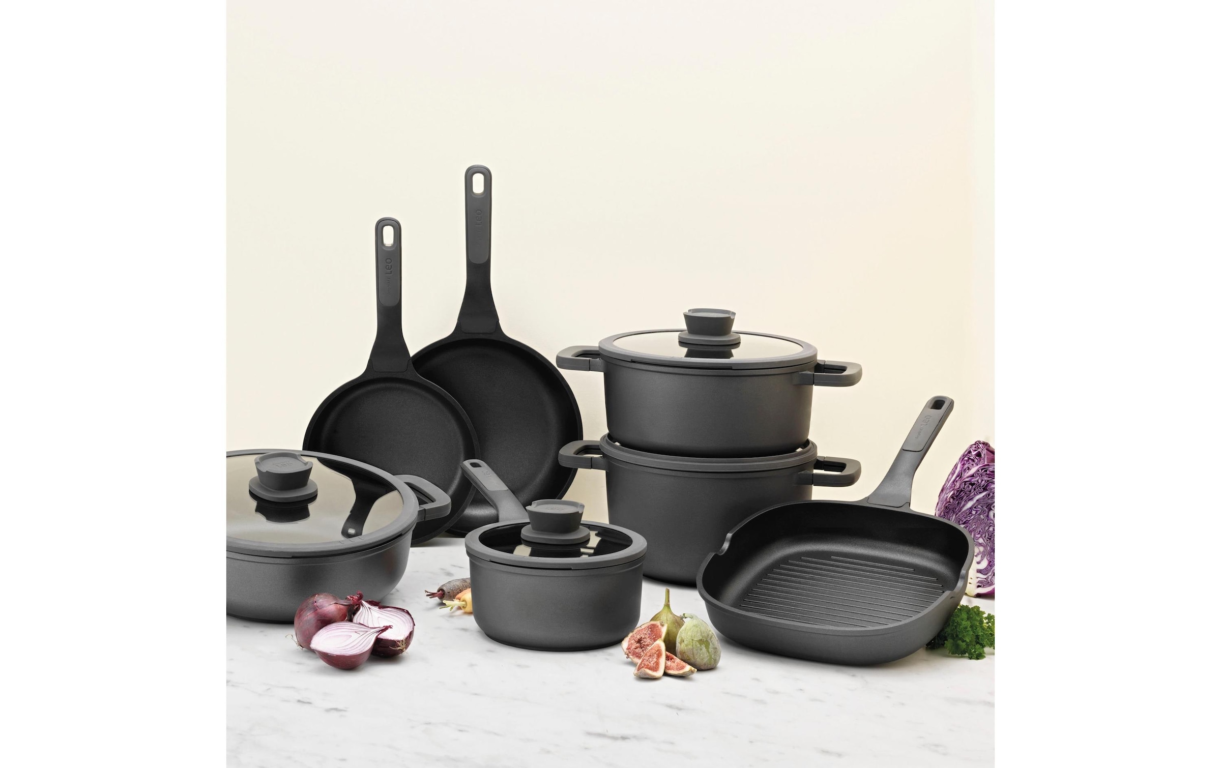 BergHOFF Kasserolle »Leo Stone+« Aluminiumguss