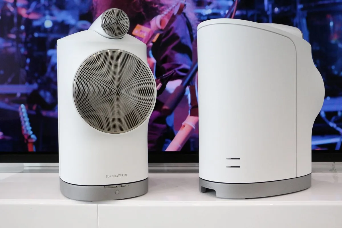B&W Formation Duo Blanc Enceintes sans fil hi-fi