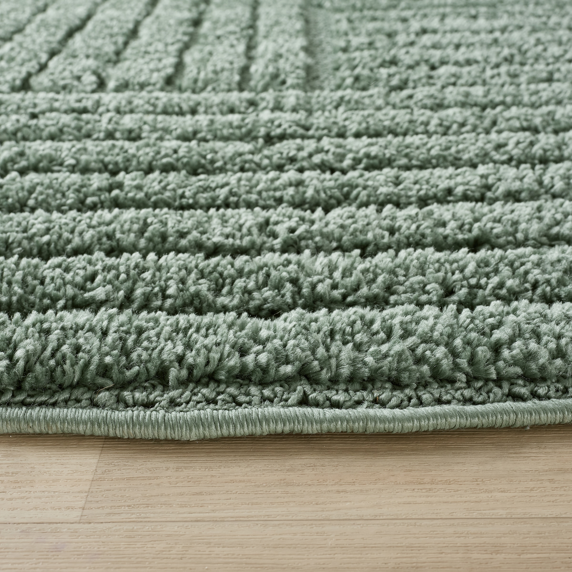 GOODproduct Teppich »Jonne, Boho-Design, Scandi, Designteppich« rund 20 mm Höhe Hoch-Tief, 3D Optik, skandinavischer Stil, Wohnzimmer, Schlafzimmer