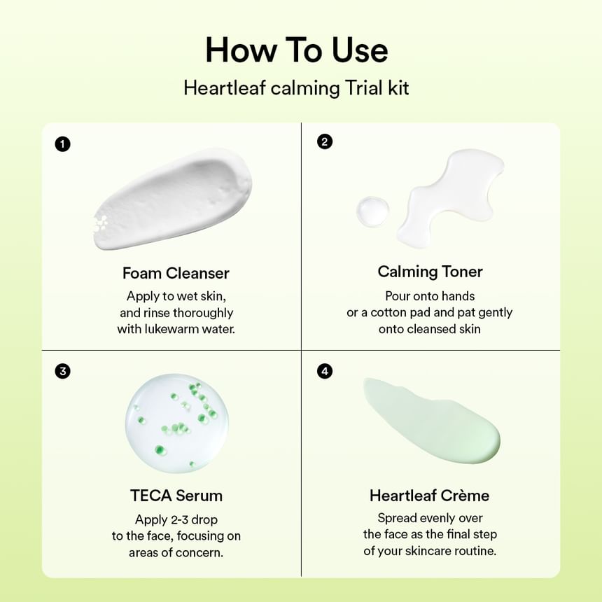 Abib - Heartleaf kalmerende proefkit