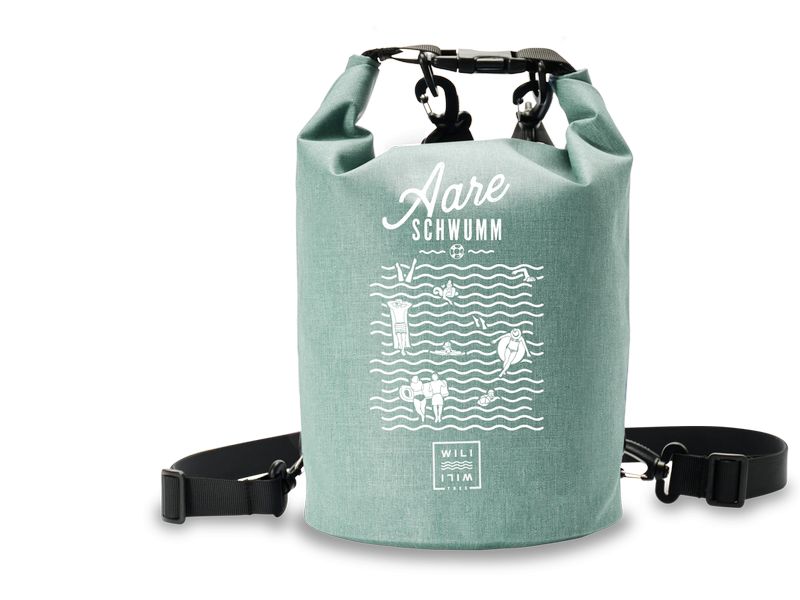 Wili Wili Tree Aare Schwumm 7 l, Türkis Dry Bag