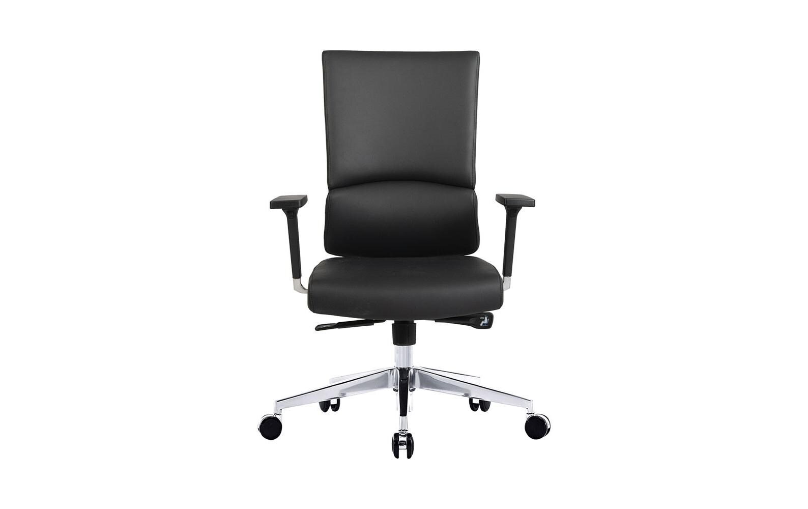 Bürostuhl ProRest Schwarz<br>Drehbarer Stuhl mit Armlehnen