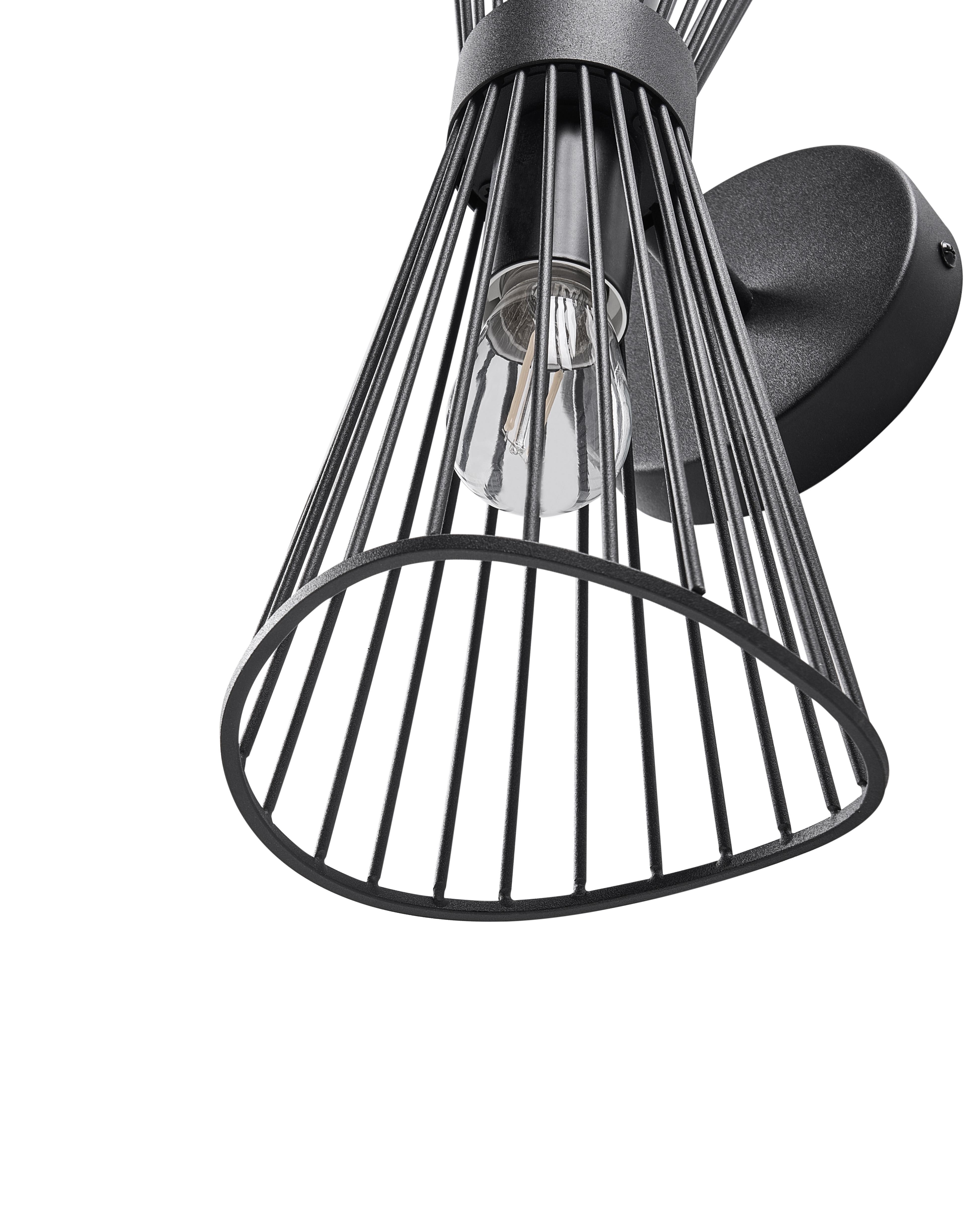 Wandlamp PARADA Metaal Zwart