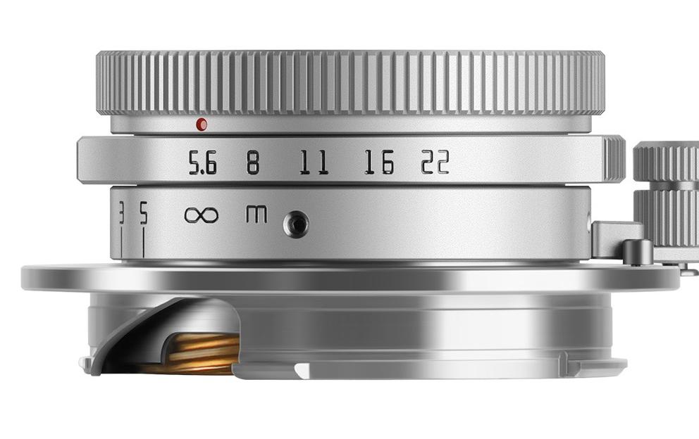 Festbrennweite 28mm F/5.6 – Leica M - Silber<br>Festbrennweitenobjektiv mit Besondere Schärfentiefe