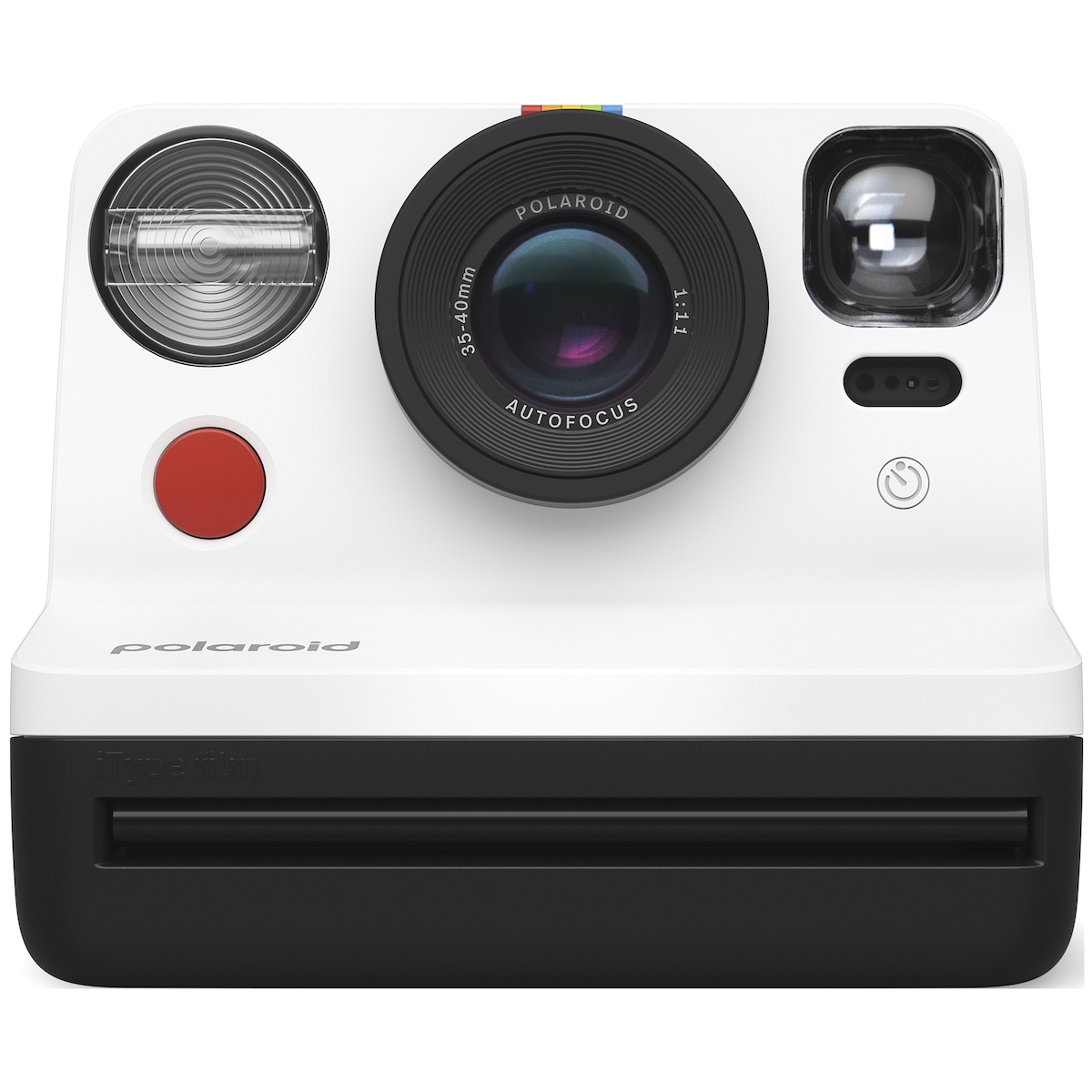 Polaroid Now Gen 2 analogt kamera (sort / hvit)