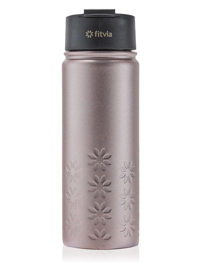 Thermoflasche rosa-metallic, 500 ml