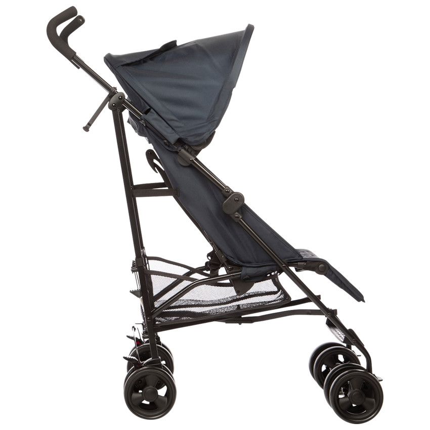 Poussette canne inclinable AVA - Bleu - Ecru
