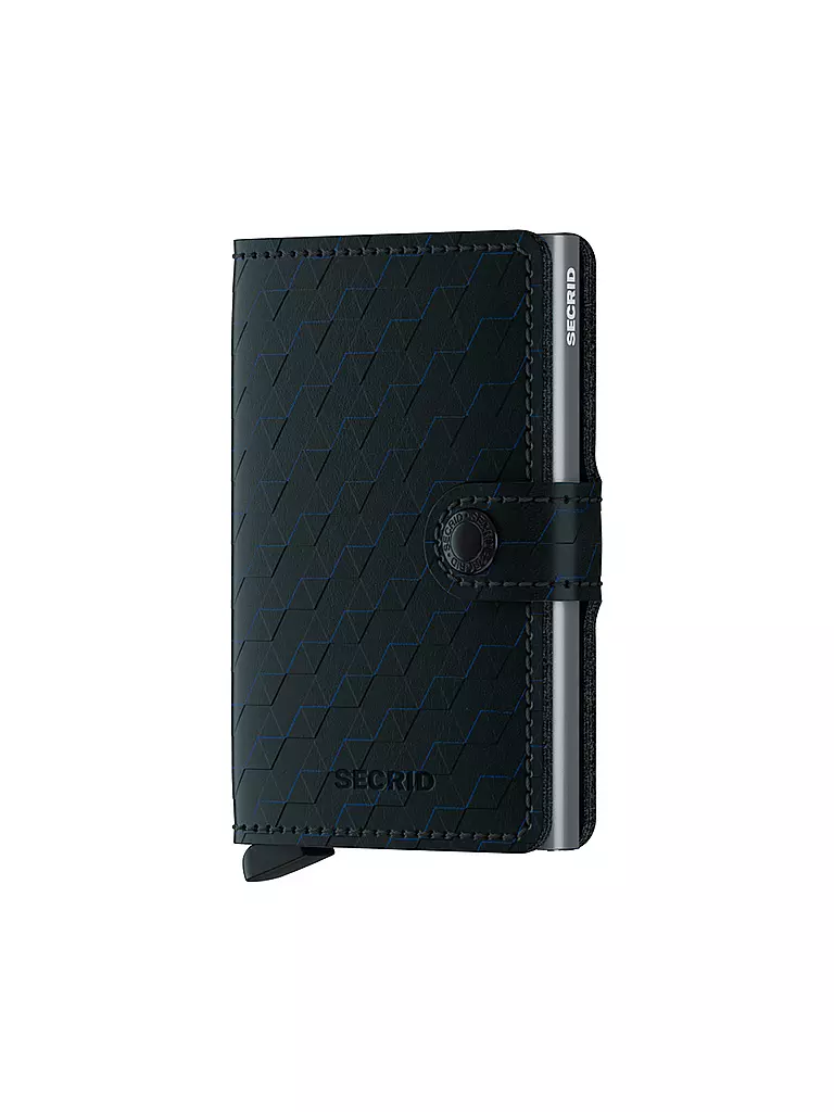 SECRID Geldbörse - Miniwallet Optical Mini Black Titanium schwarz