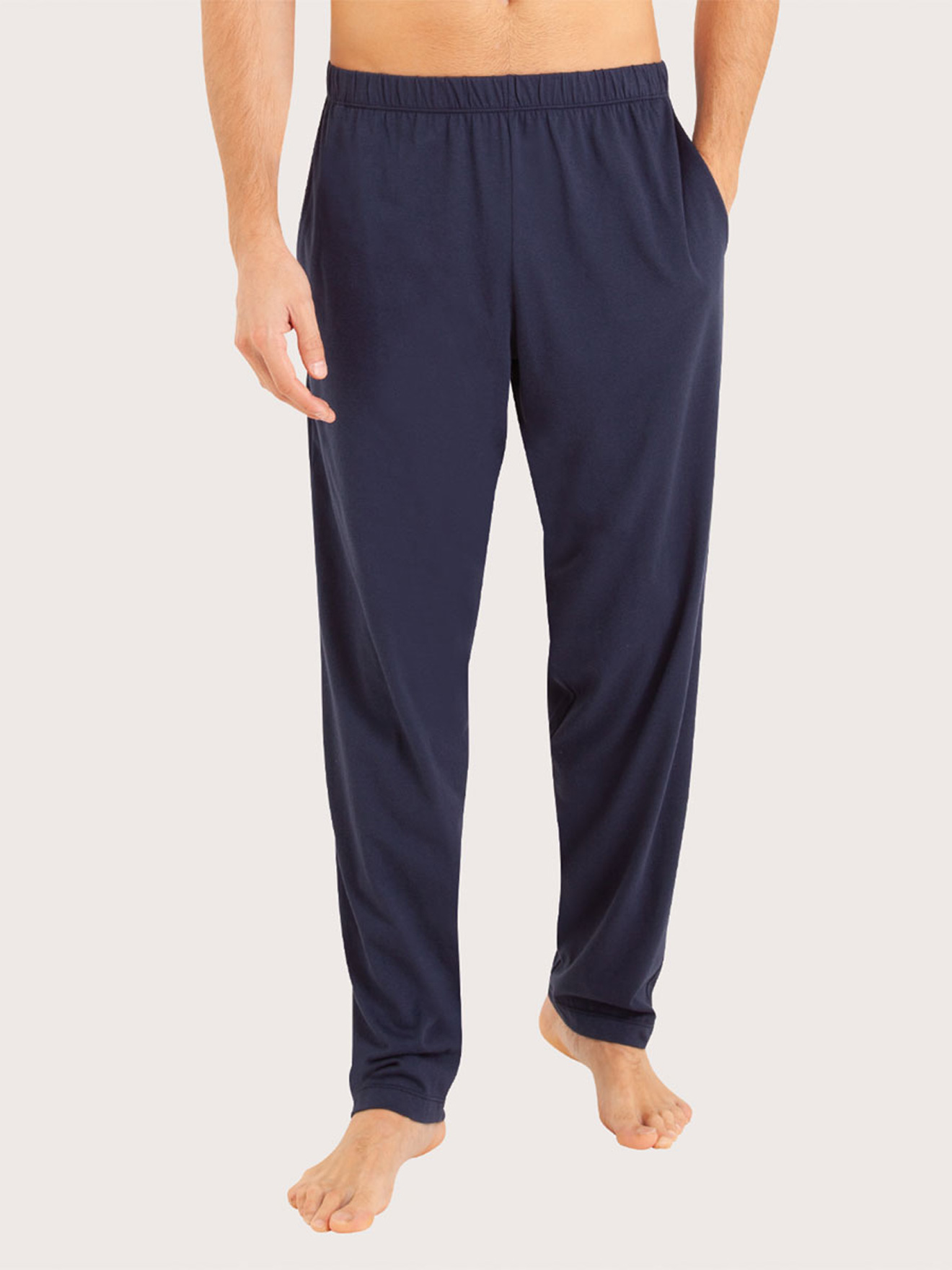 Pyjama col T en coton bio
