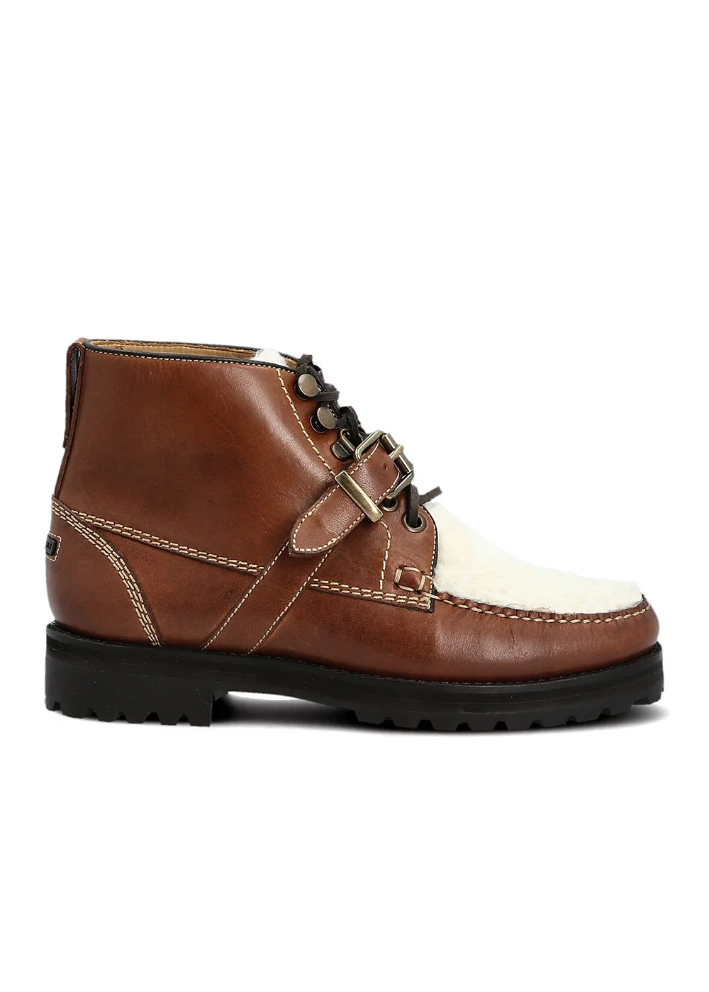 W LUG  FUR BELT BOOT