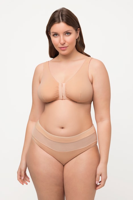 Bustier, Still-BH, Vorderverschluss, Cup C/D - E/F