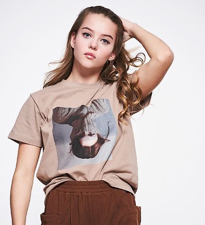 Hound T-shirt - Latt? m. Print