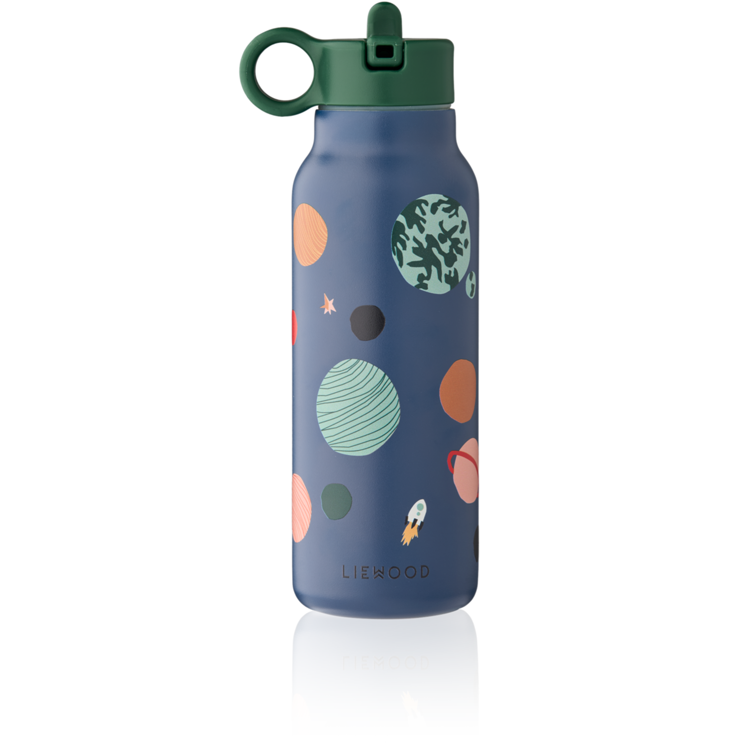 Liewood | Falk Water Bottle 350 ml | Universe / Classic navy