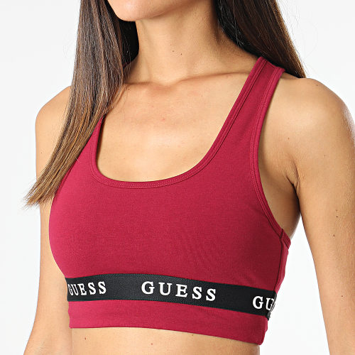 Brassière Femme V2YP12 Bordeaux