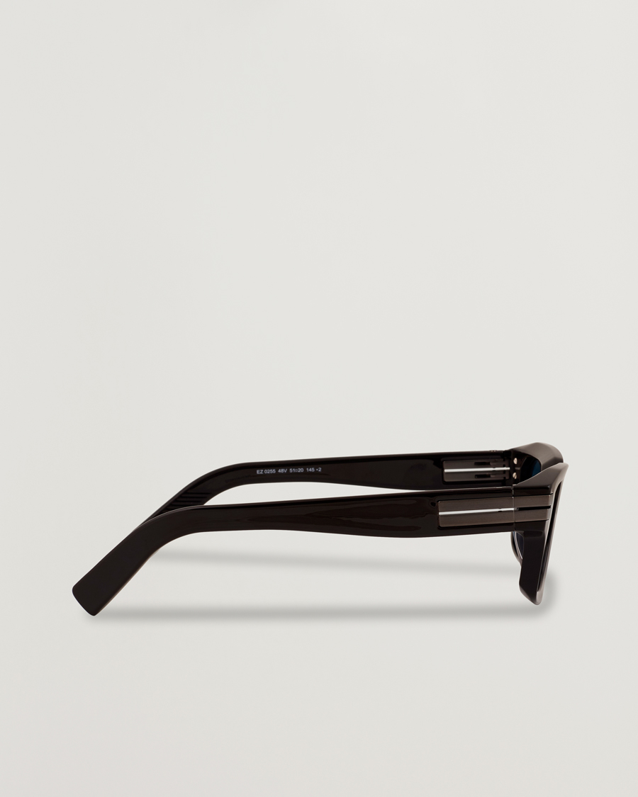 Zegna EZ0255 Sunglasses Dark Brown