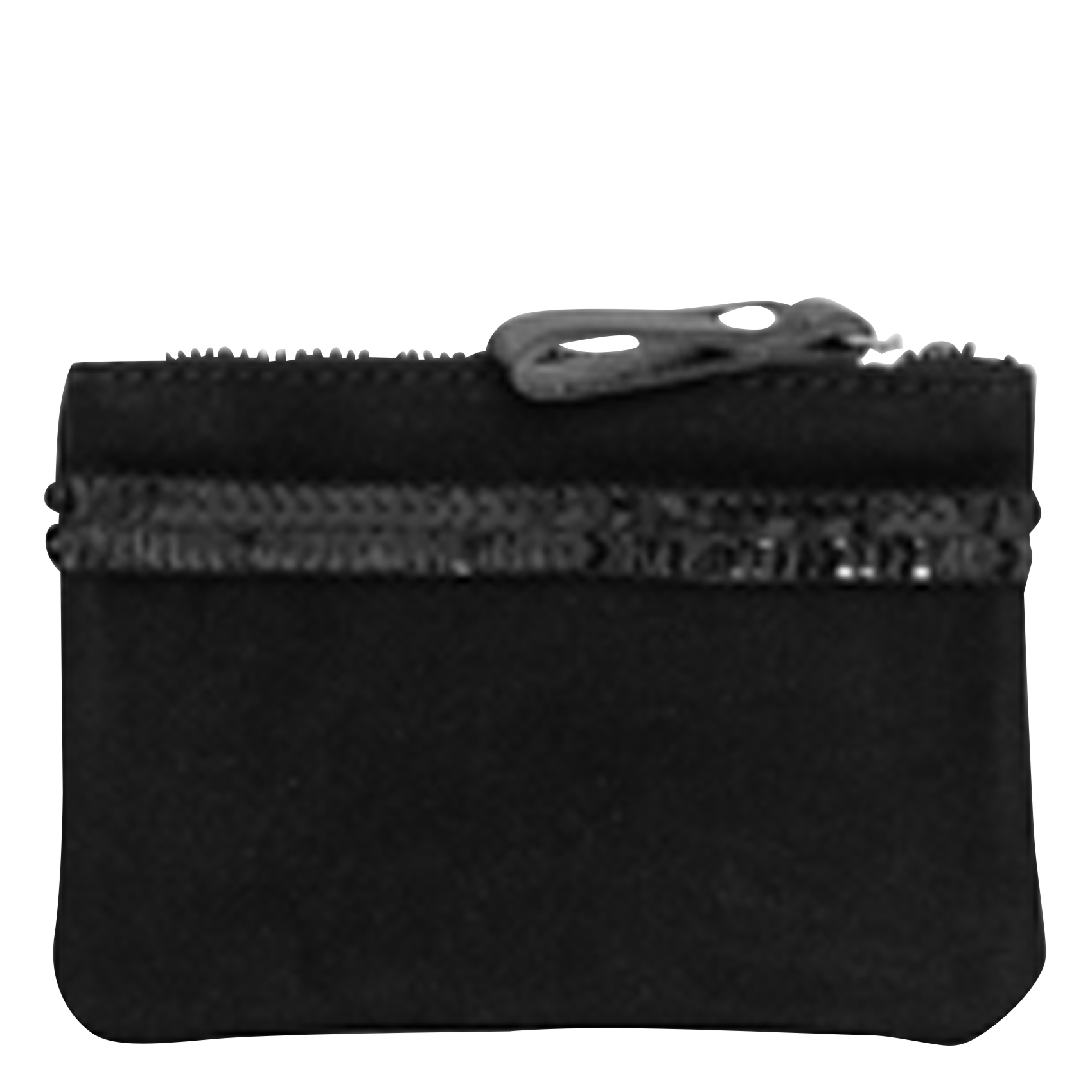 Porte-monnaie à sequins en coton | Noir