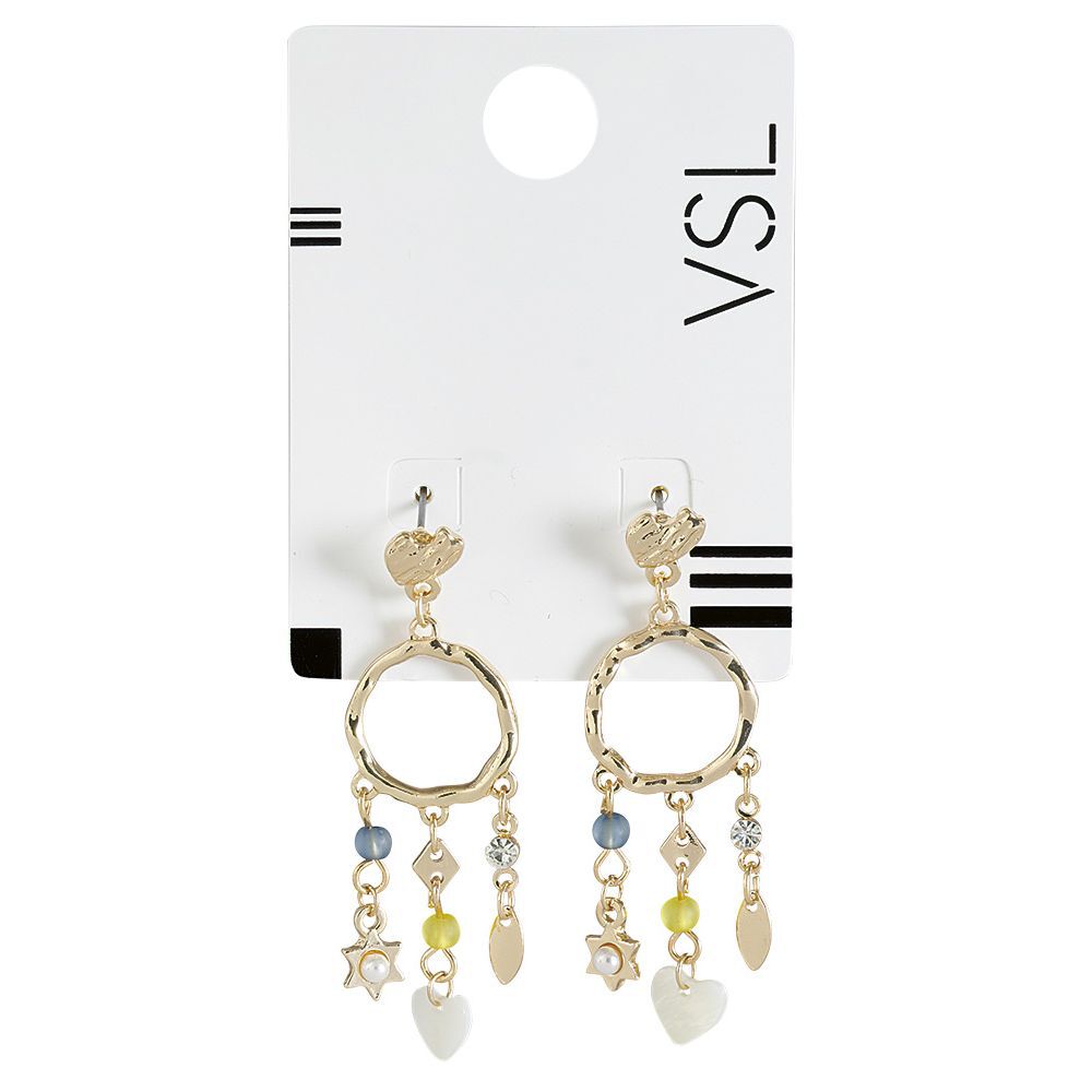 Paire de boucles d'oreilles pendantes