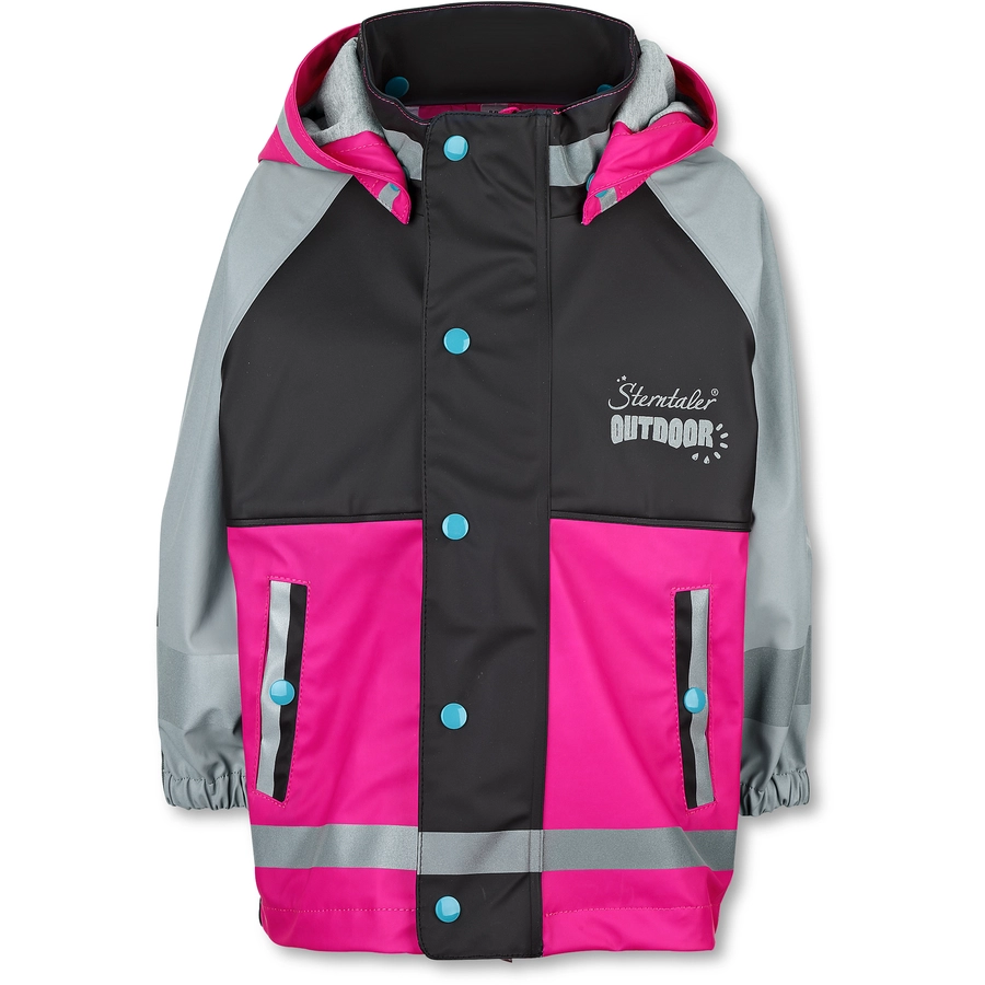 Sterntaler Funktions-Regenjacke uni pink