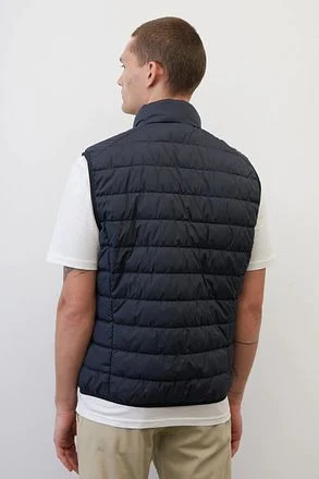 Marc O'Polo Bodywarmer Donkerblauw B21096072022-898 kopen