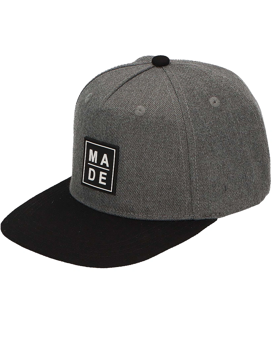 Basecap MADE in rauchgrau