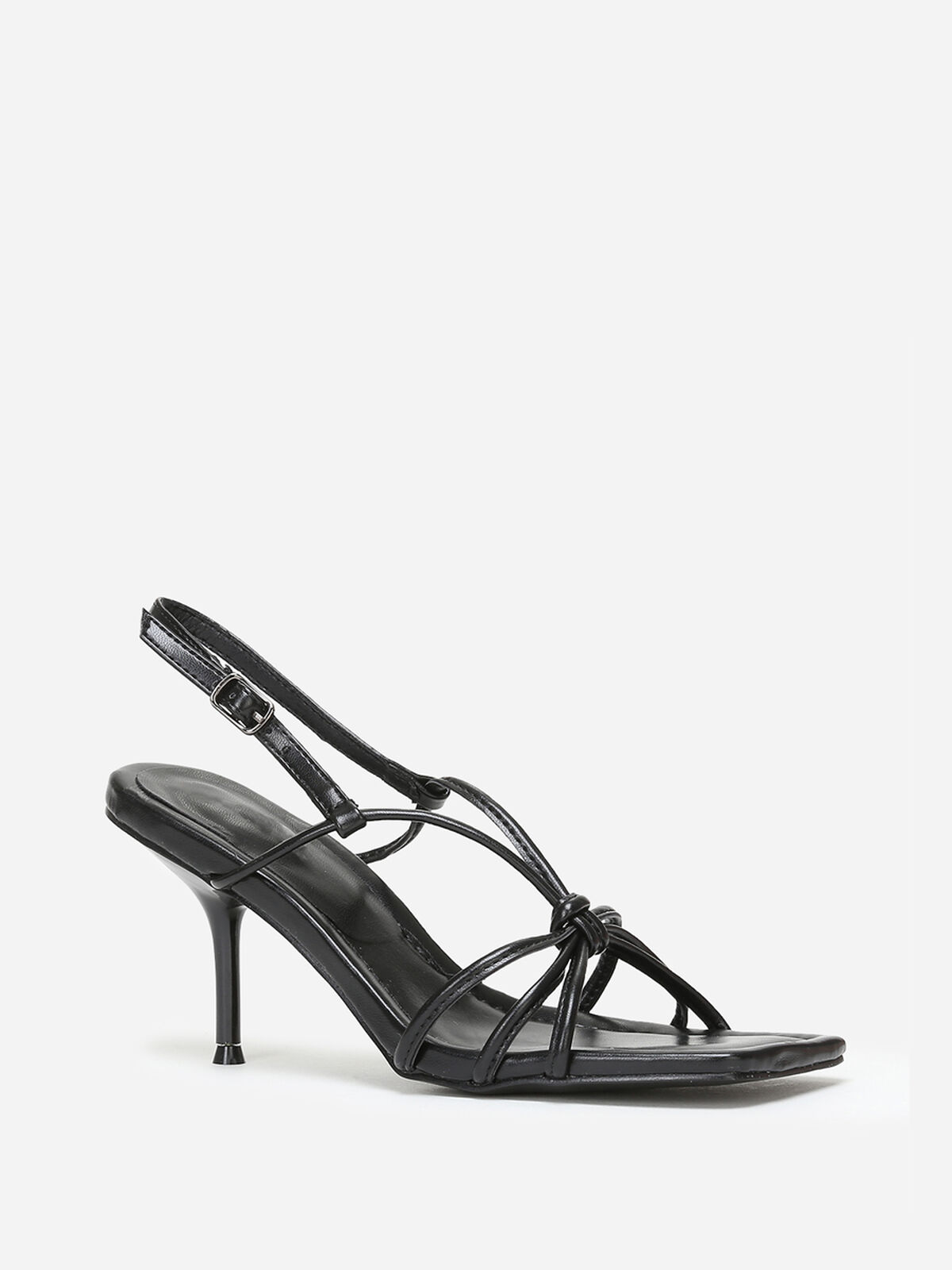 Sandales à fines brides- Noir