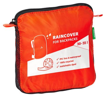 Housse de Pluie Vaude pour Sac à Dos de 30-55L Orange