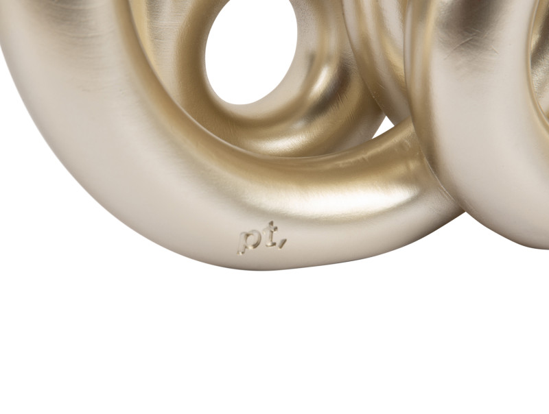 Candle Holder Rings Large PT4157GD Metallic gold