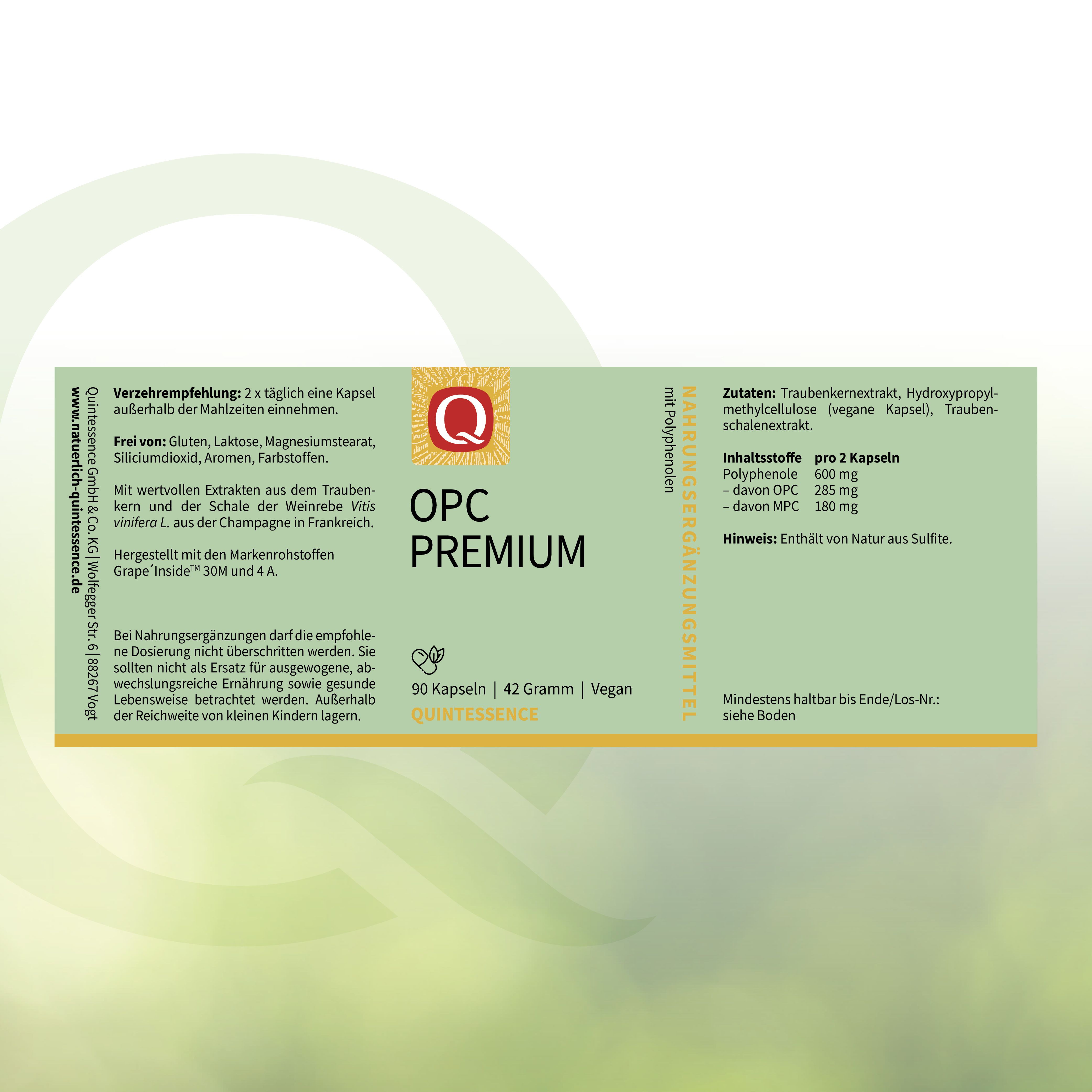 OPC Premium Kapseln von Quintessence