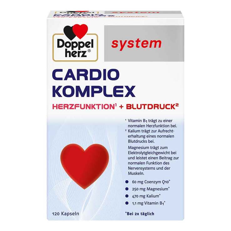 Doppelherz Cardio Komplex system Kapseln, 120 St