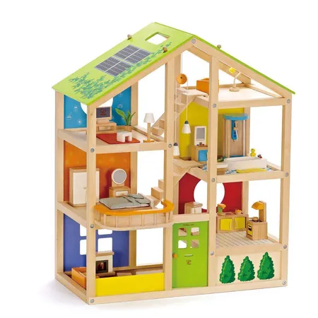 Hape Vier-Jahreszeiten-Haus inkl. Möbel