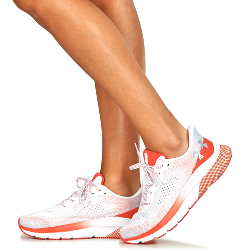 Under Armour - UA W HOVR TURBULENCE 2 - Blanc / Orange