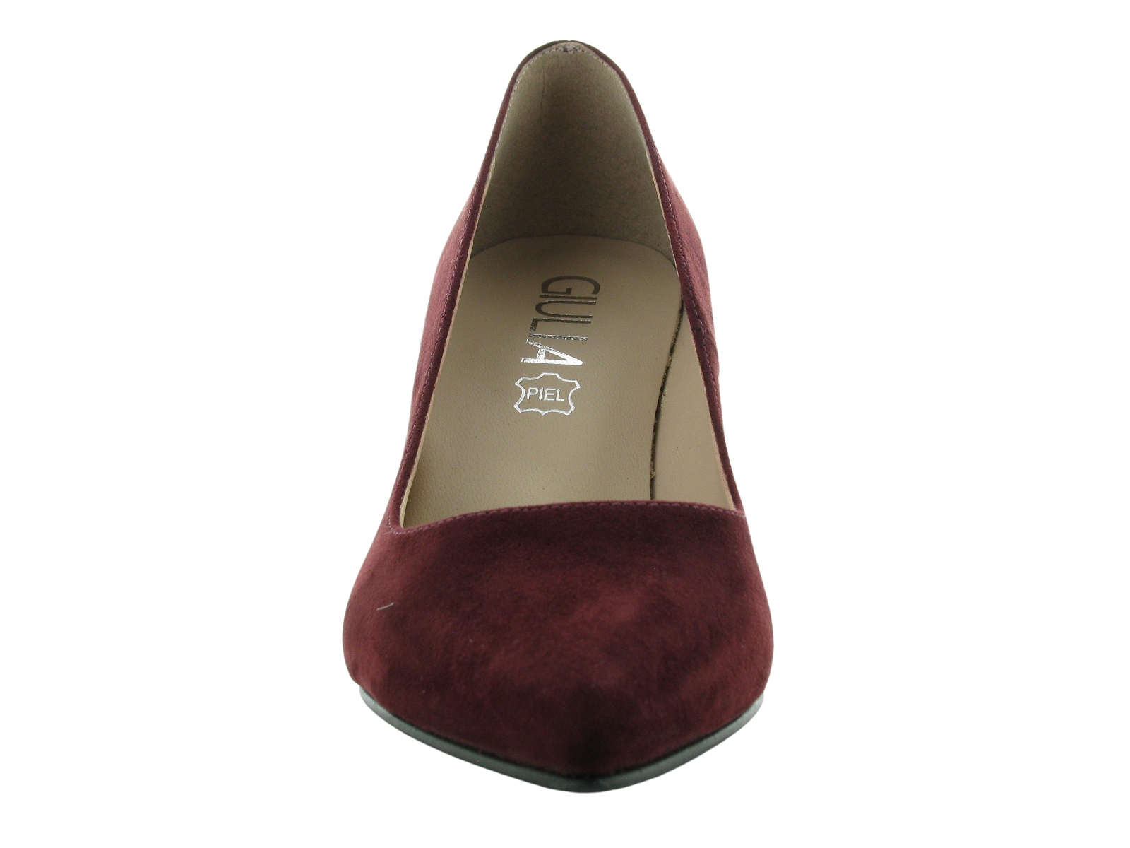 Giulia-GIULIA 5 Nubuck Velours Bordeaux