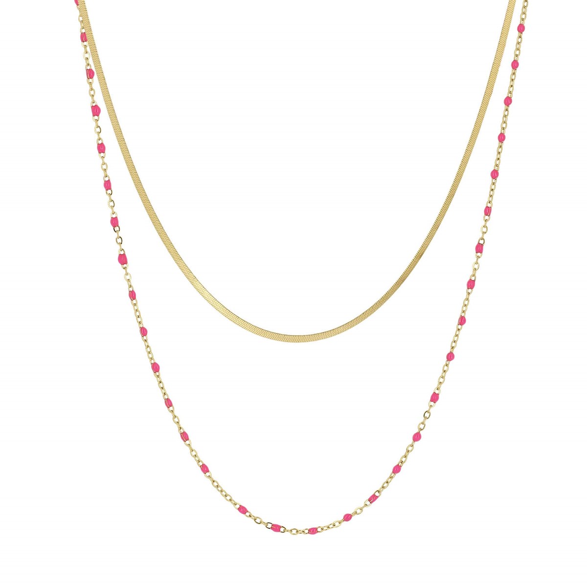 Multi-rangs Capucine Rose