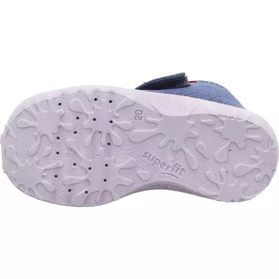 superfit Hausschuh Spotty blau