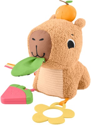 Fisher-Price Sensimals Snuggly Snacky Capy Aktivitetsleke