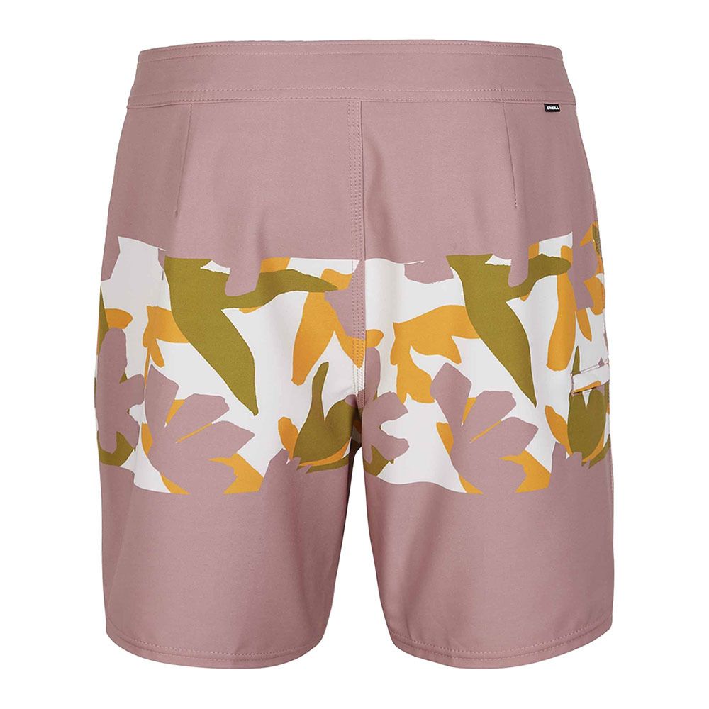 O'Neill HYPERFREAK CAMORRO 17'' - Boardshort Homme green art flower