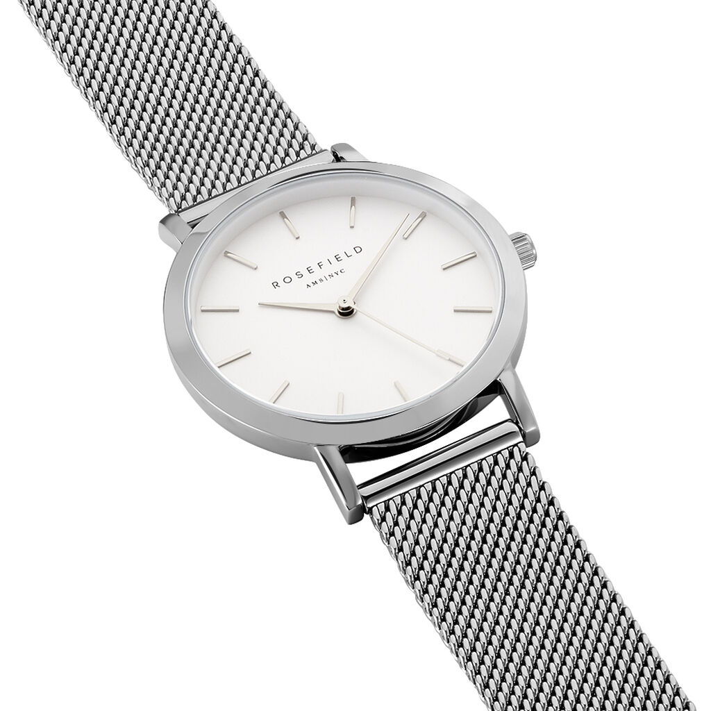 Montre Rosefield The Tribeca Blanc