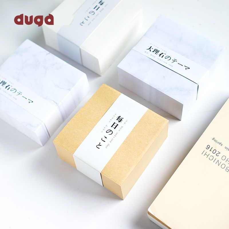 DUGA - Bedrukt memoblok (verschillende ontwerpen)