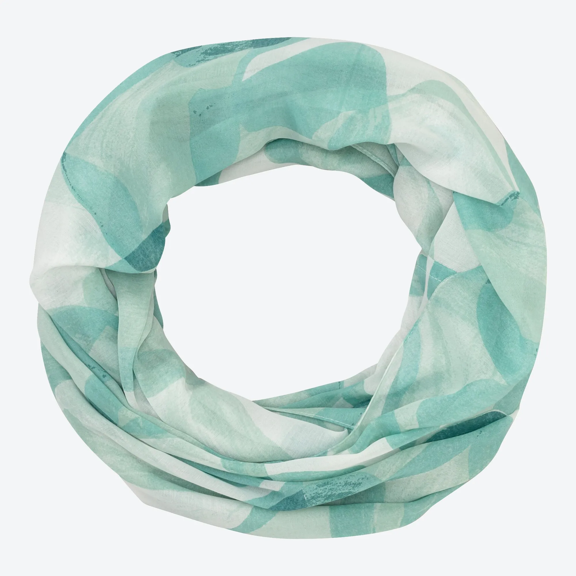 Damen-Loop-Schal mit schickem Muster