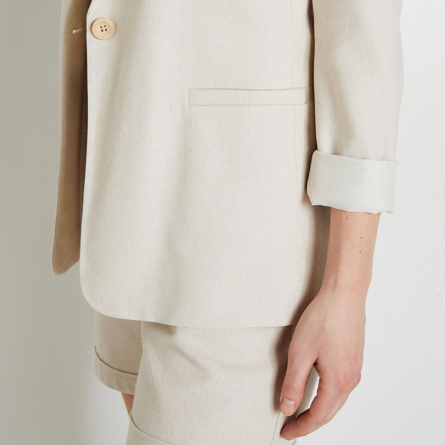 Blazer coupe droite femme