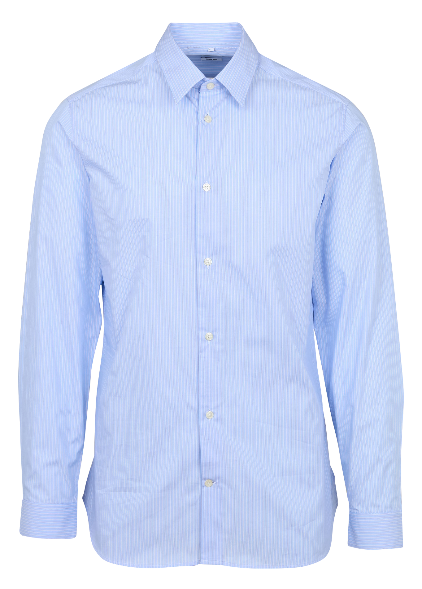 ERAY - Chemise slim rayée en coton| Bleu