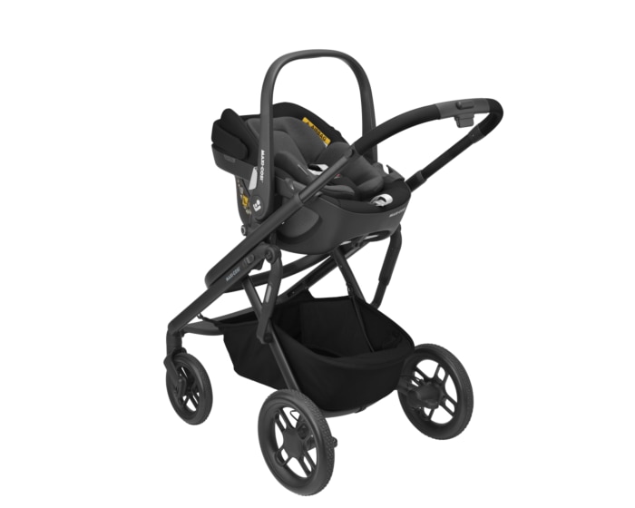 Lila XP Plus 0 - 4 Y   0 - 22 kg    Platz zum Wachsen  |    Einfach zu lenken  |    Großer Korb  |    Erobere jedes Gelände  |