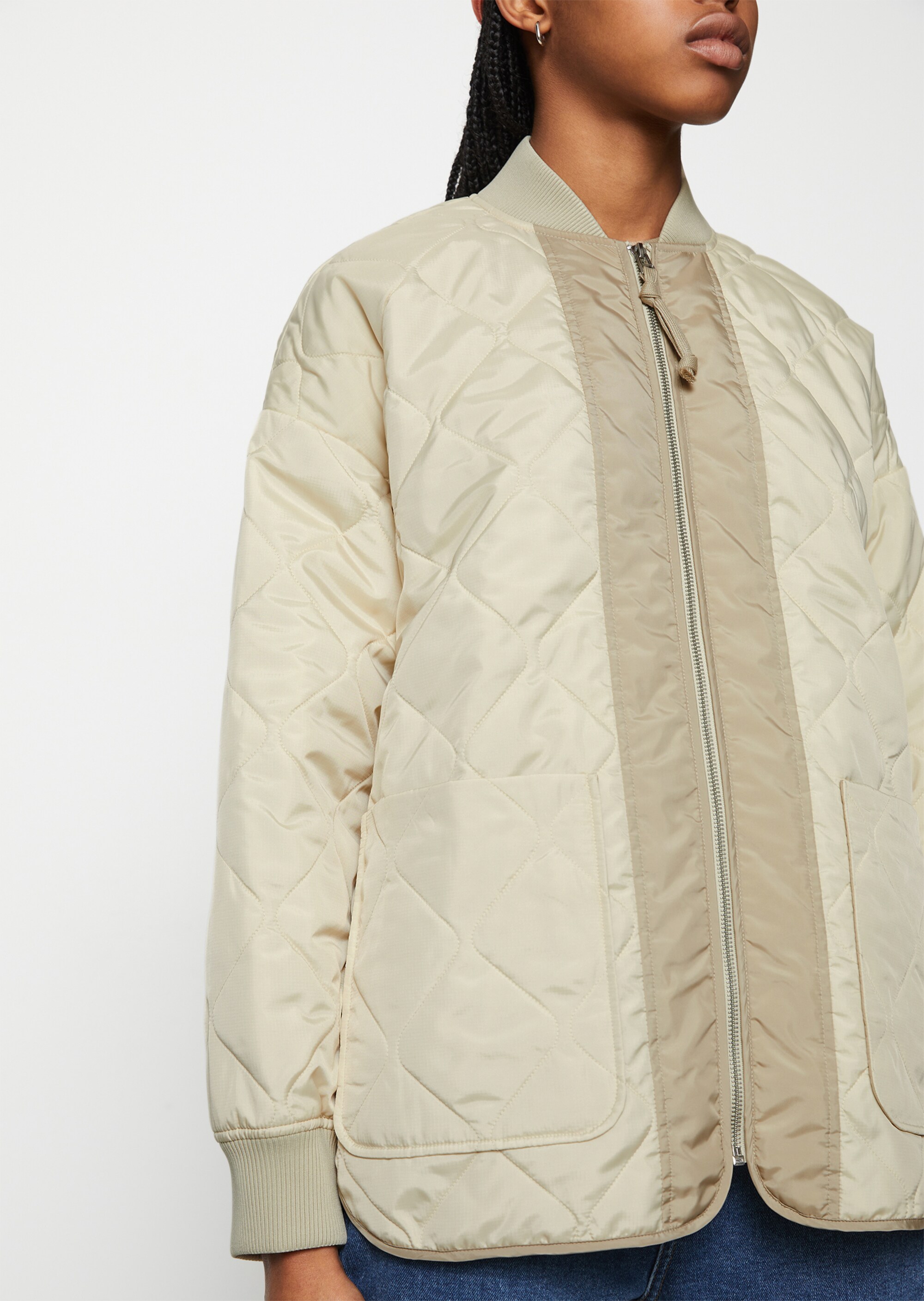 Steppjacke relaxedaus Miniribstop