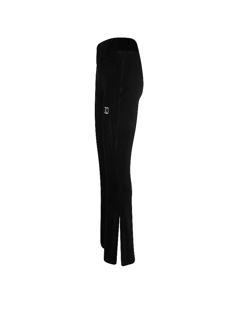 KARL KANI Cordhose Bootcut  schwarz